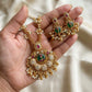 Royal Chandrika Kundan Long Pendant Set – Premium Collection
