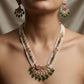 Royal Peacock (Mayur) Motif Necklace Set