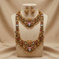 Shree Ganesh Pearl Temple Necklace Set