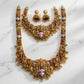 Shree Ganesh Pearl Temple Necklace Set